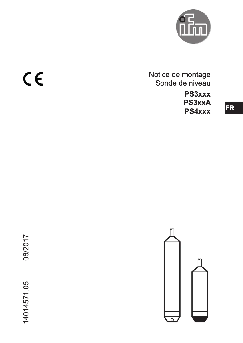 Imagen de la primera página del manual del dispositivo PS317A