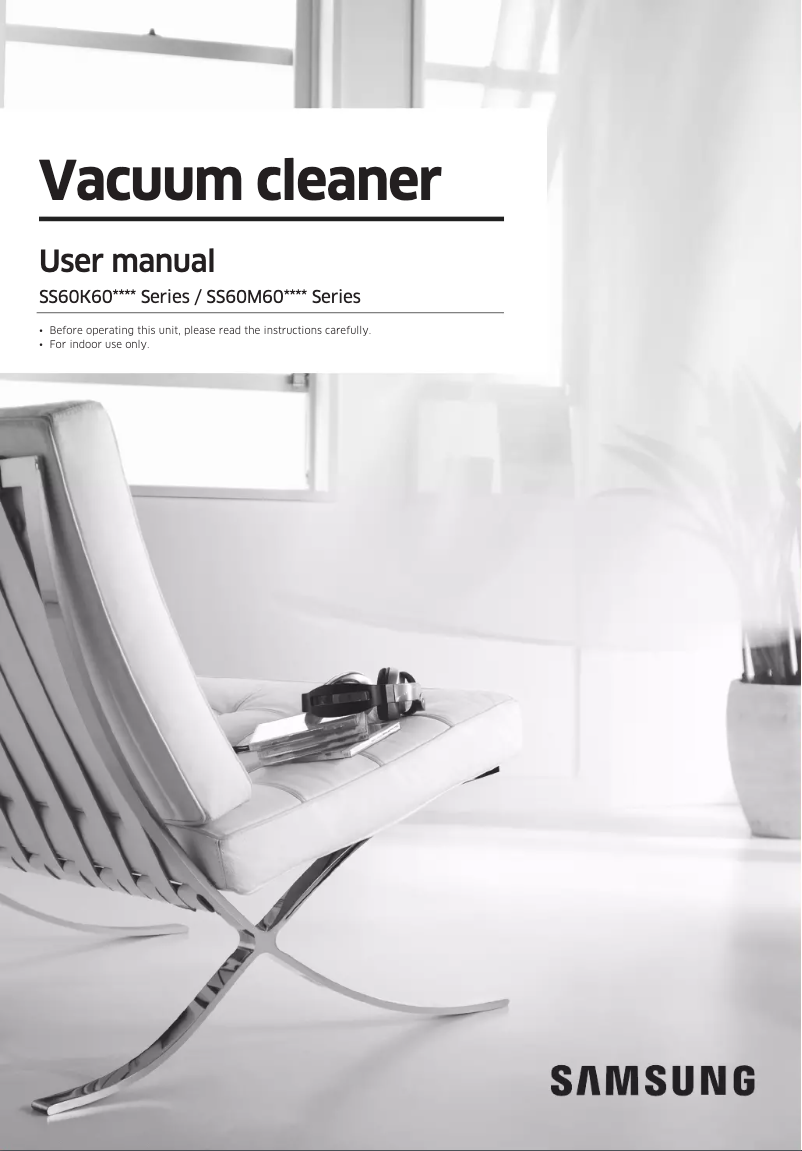 Imagen de la primera página del manual del dispositivo SS60K6080KC