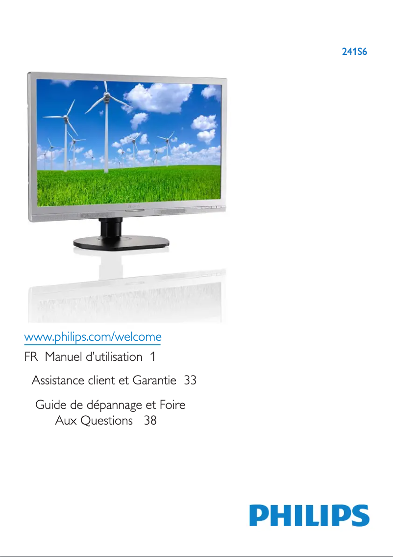Página 1 del manual Manual de usuario Philips 241S6QHAB