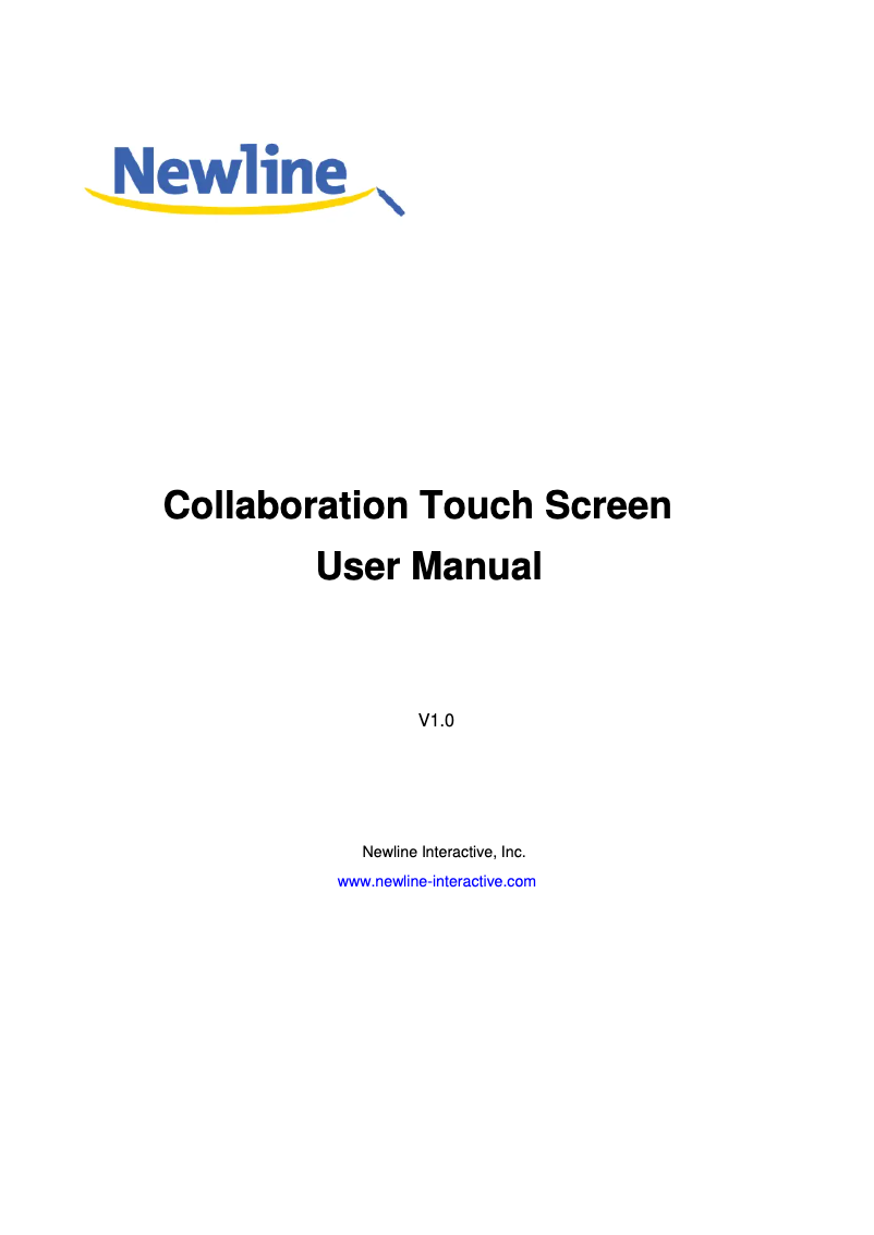 Imagen de la primera página del manual del dispositivo TruTouch X8