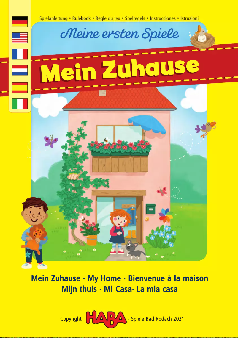 Imagen de la primera página del manual del dispositivo Mein Zuhause