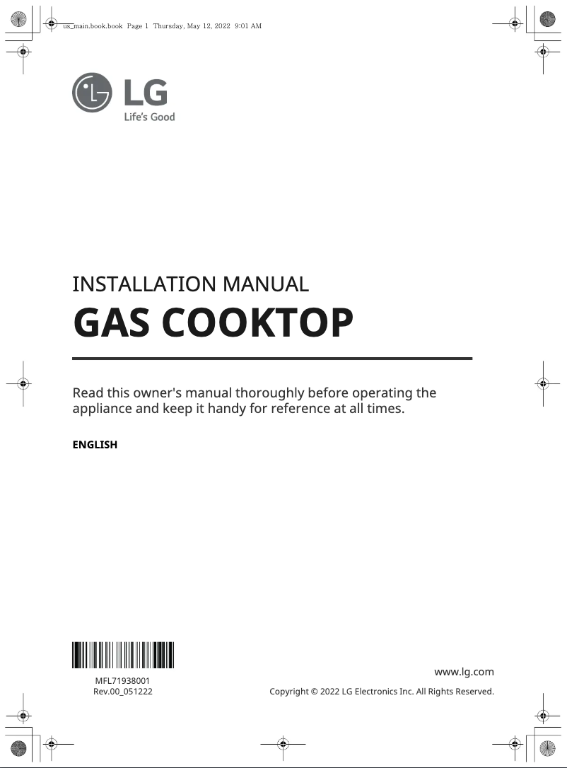 Imagen de la primera página del manual del dispositivo CBGS3028S