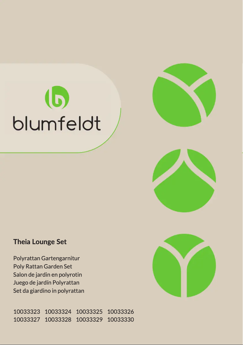 Imagen de la primera página del manual del dispositivo Theia