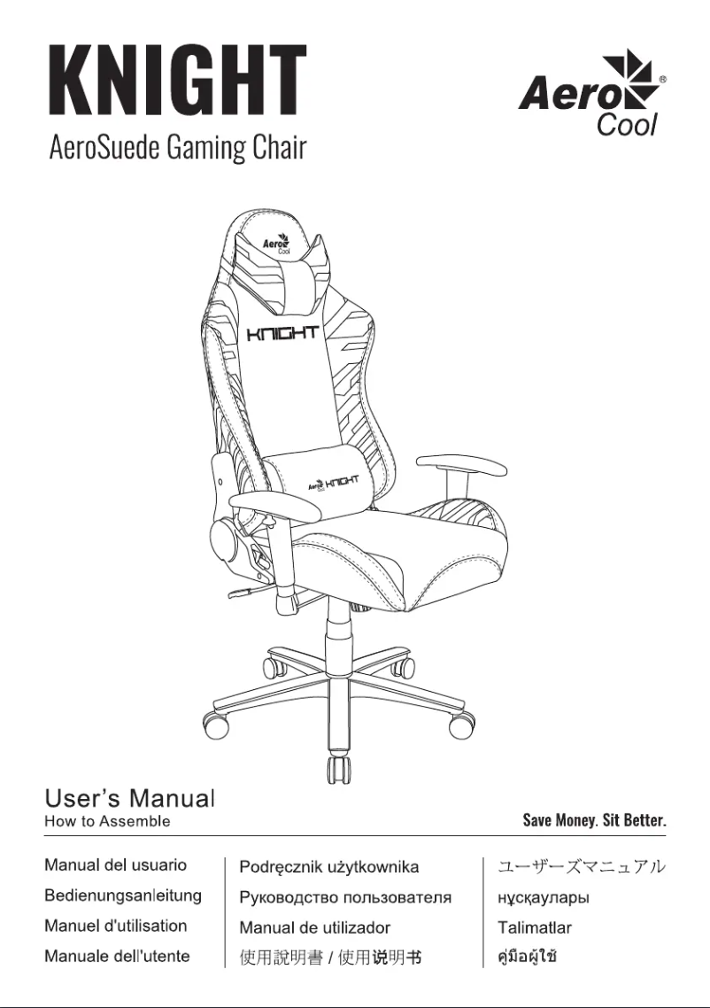 Página 1 del manual Manual de usuario AeroCool Knight