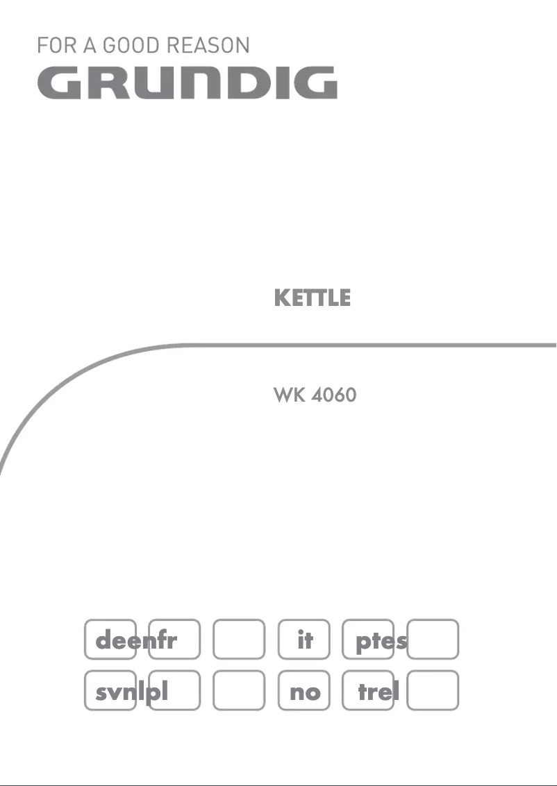 Imagen de la primera página del manual del dispositivo WK 4060