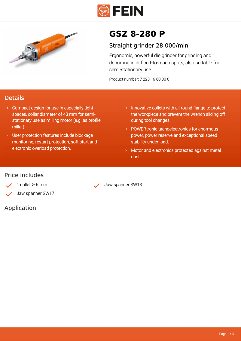 Imagen de la primera página del manual del dispositivo GSZ 8-280 P