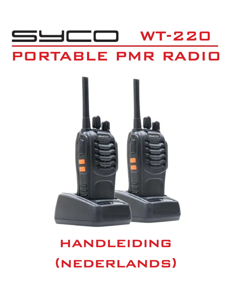 Imagen de la primera página del manual del dispositivo WT-220