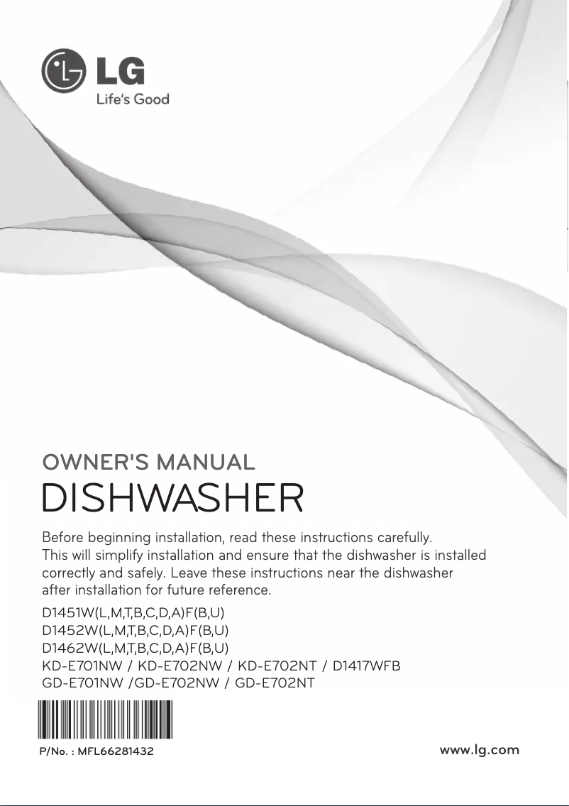 Imagen de la primera página del manual del dispositivo D1451WF