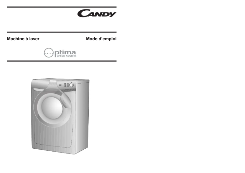 Página 1 del manual Manual de usuario Candy CO 373-47