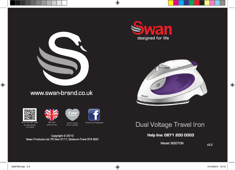 Página 1 del manual Manual de usuario Swan SI3070N