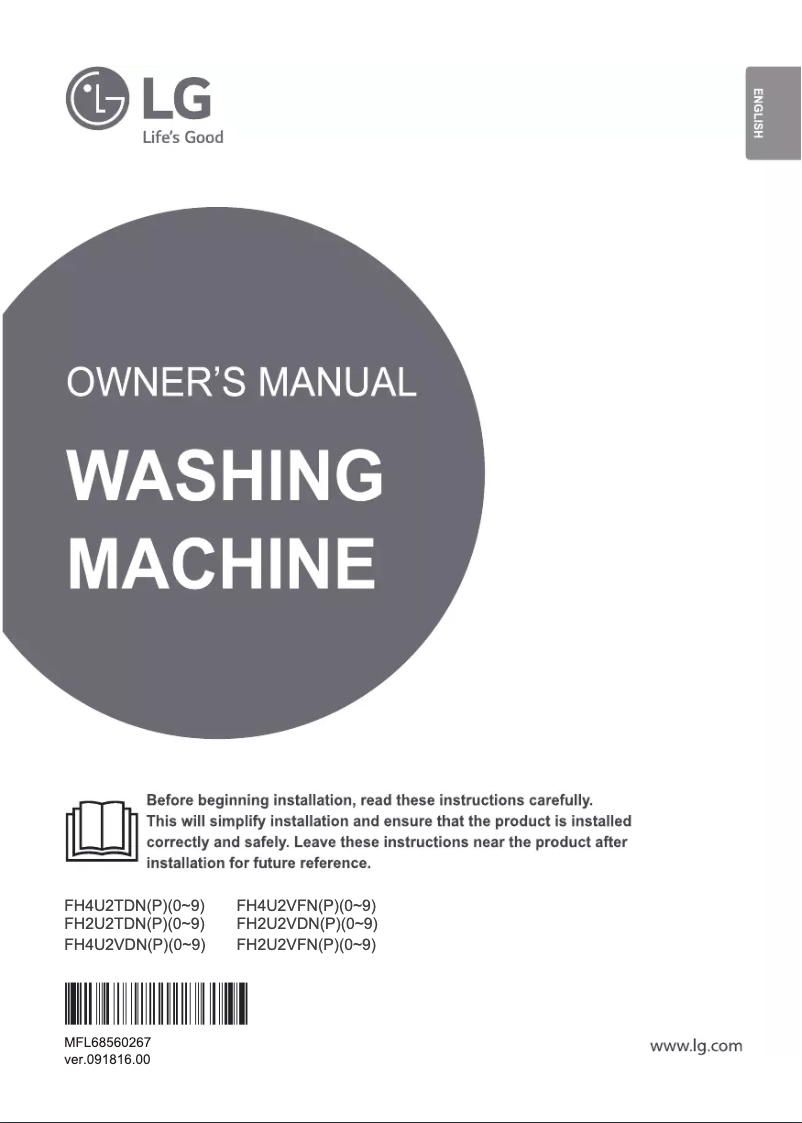 Página 1 del manual Manual de usuario LG FH4U2VFN3