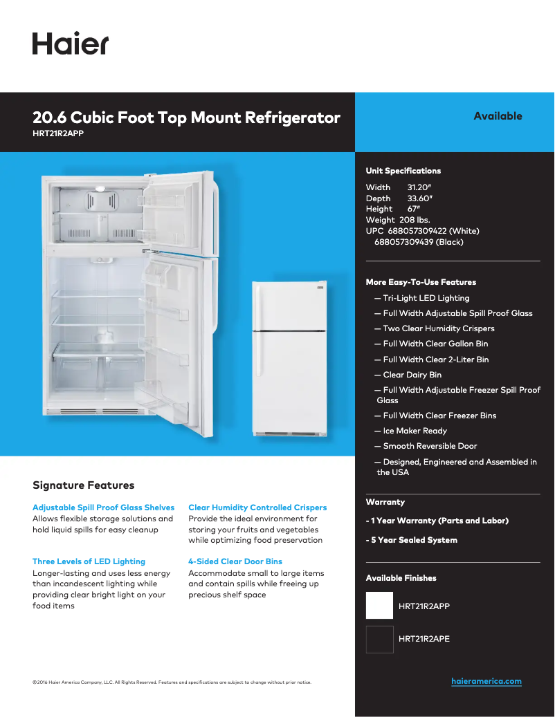 Imagen de la primera página del manual del dispositivo HRT21R2APE