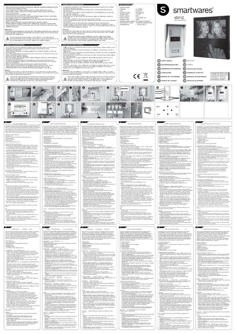 Imagen de la primera página del manual del dispositivo 10.007.60