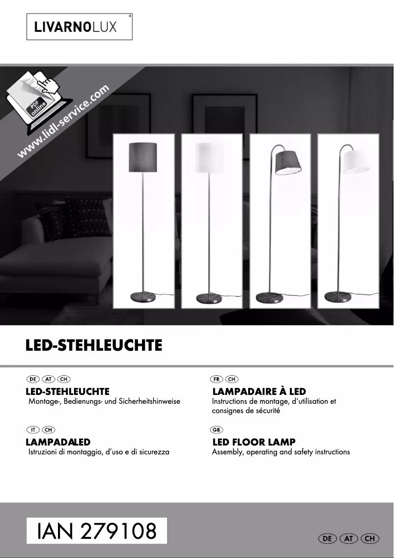 Imagen de la primera página del manual del dispositivo IAN 279108