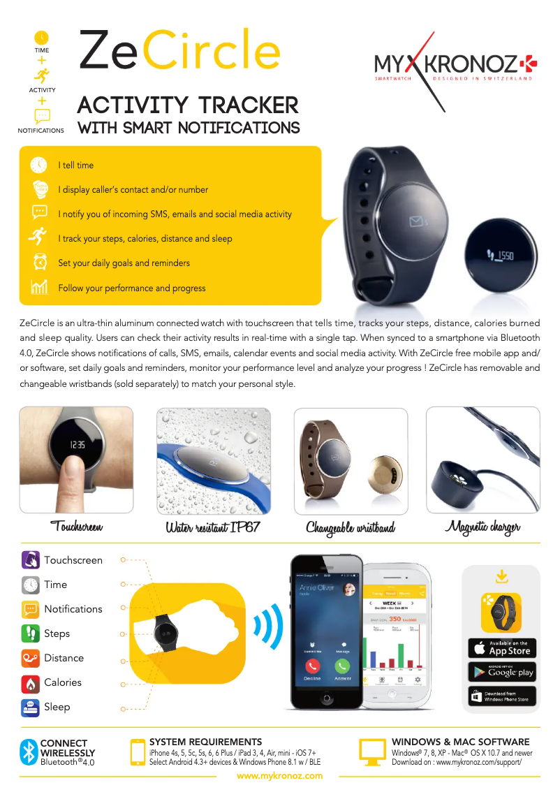 Imagen de la primera página del manual del dispositivo ZeCircle