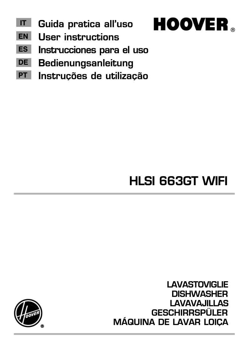 Imagen de la primera página del manual del dispositivo HLSI 663GT WiFi