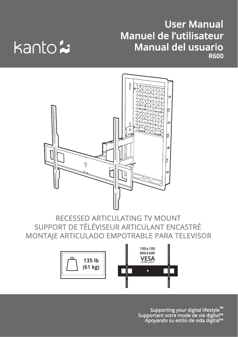 Página nº 1 - Manual de usuario Kanto R600