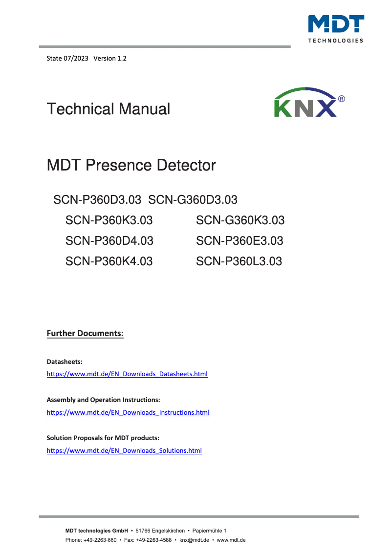 Imagen de la primera página del manual del dispositivo SCN-P360L3.03