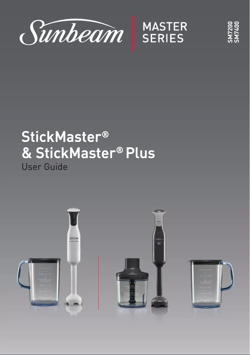 Imagen de la primera página del manual del dispositivo StickMaster Plus SM6400