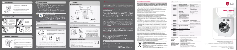Imagen de la primera página del manual del dispositivo F1403TDS6