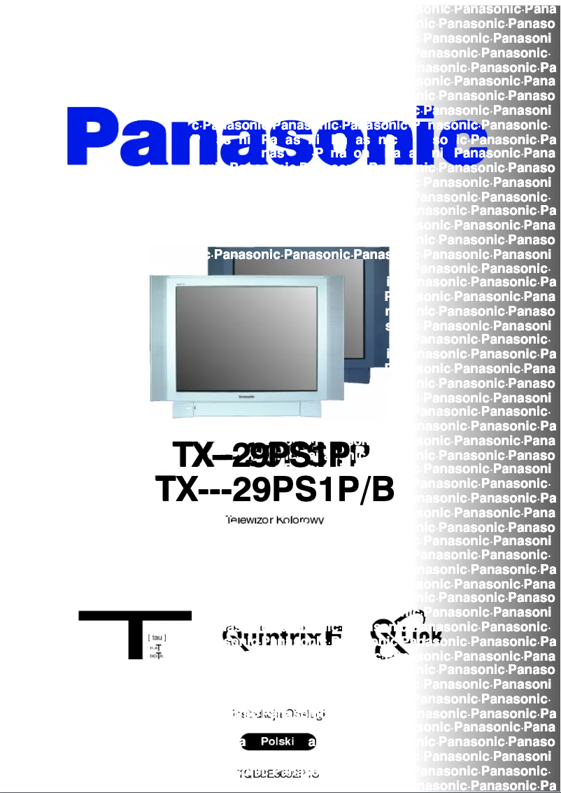 Imagen de la primera página del manual del dispositivo TX-29PS1PB