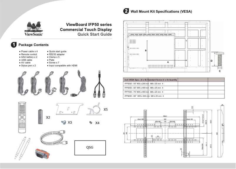 Imagen de la primera página del manual del dispositivo IFP7550-2