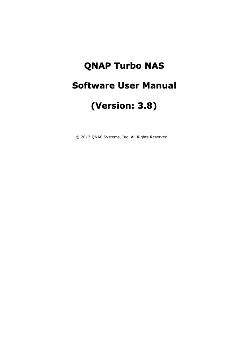 Página 1 del manual Manual de usuario QNAP TS-469U-SP
