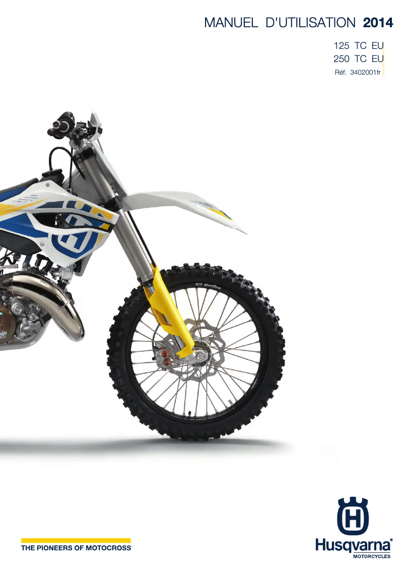 Imagen de la primera página del manual del dispositivo TC 250 (2014)