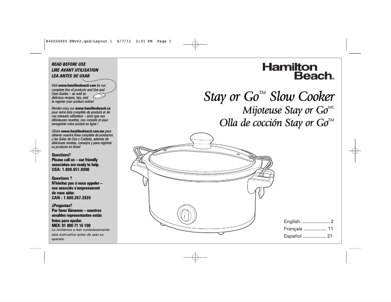 Imagen de la primera página del manual del dispositivo 33266