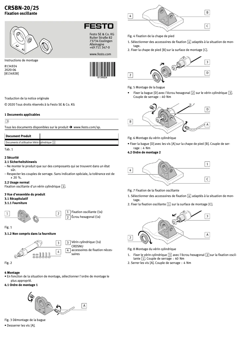 Imagen de la primera página del manual del dispositivo CRSBN-20/25