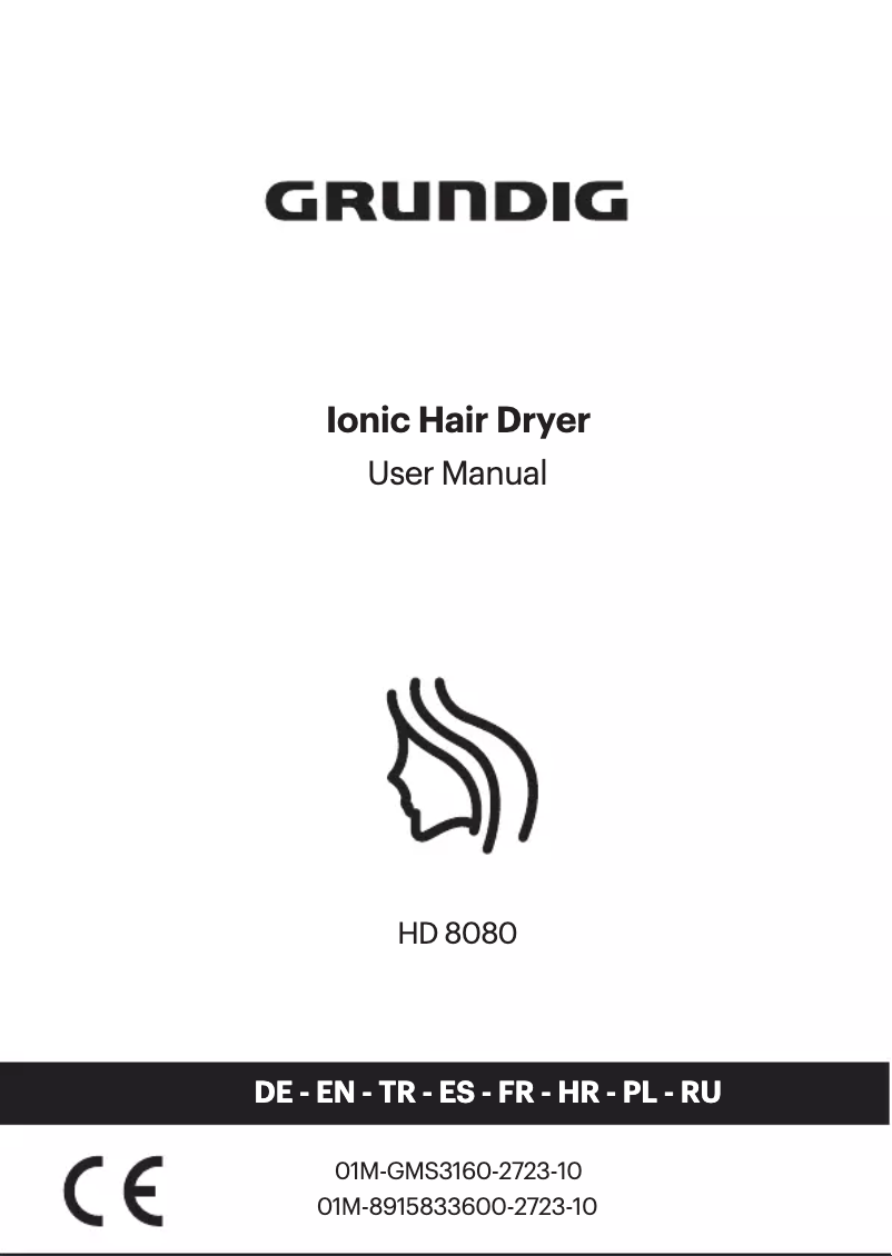 Página 1 del manual Manual de usuario Grundig NaturaShine HD 8080