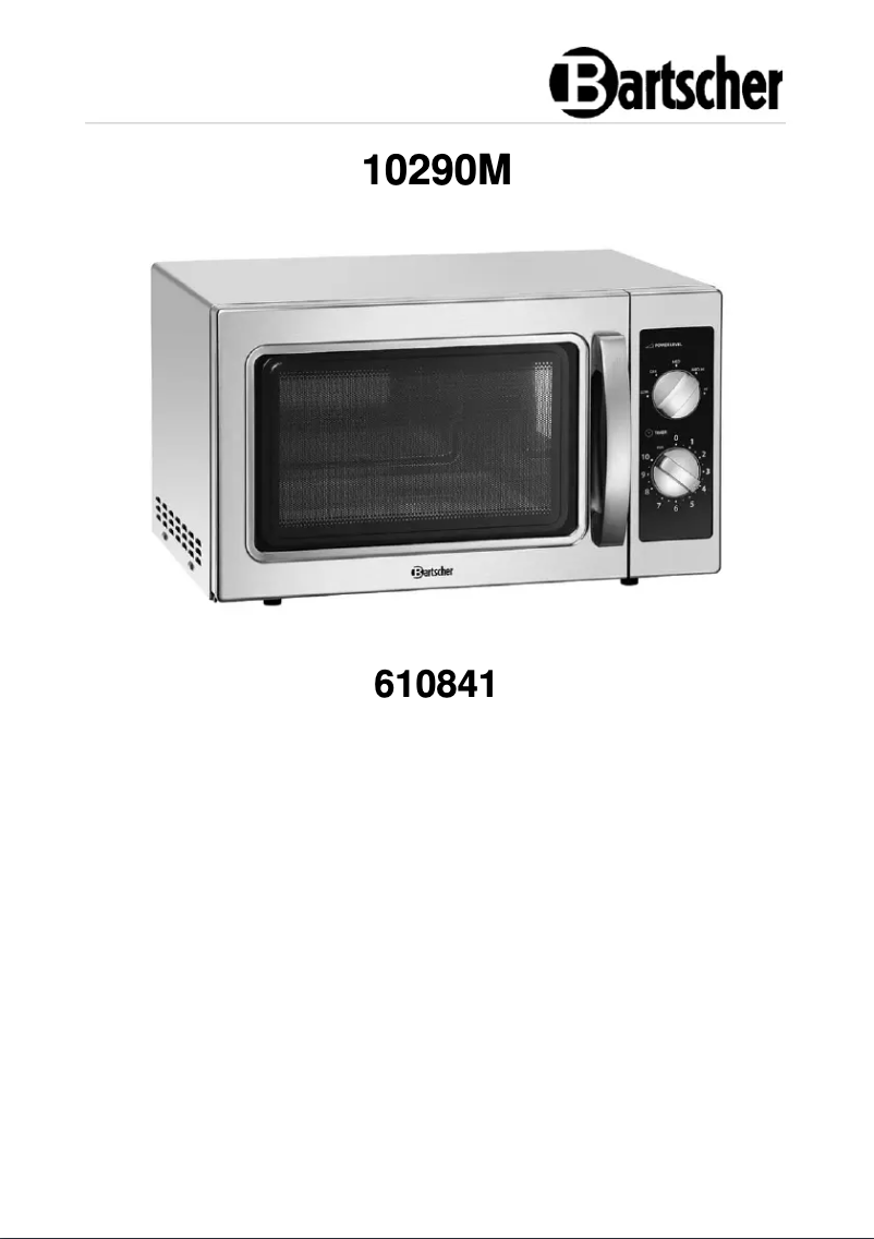 Imagen de la primera página del manual del dispositivo 10290M