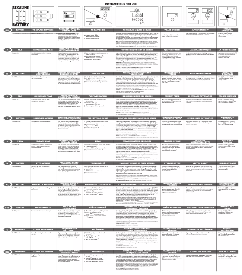 Imagen de la primera página del manual del dispositivo SL2014
