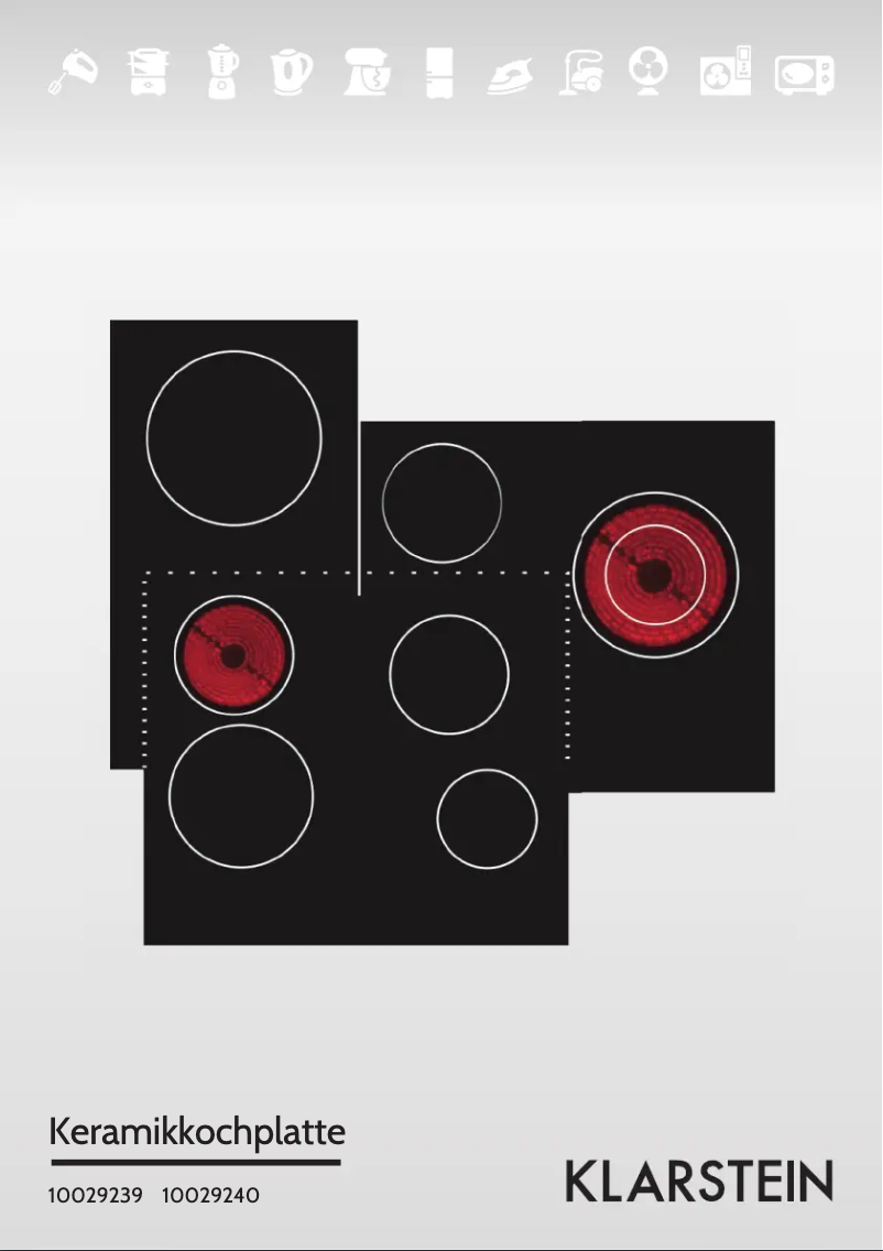 Página 1 del manual Manual de usuario Klarstein 10029240