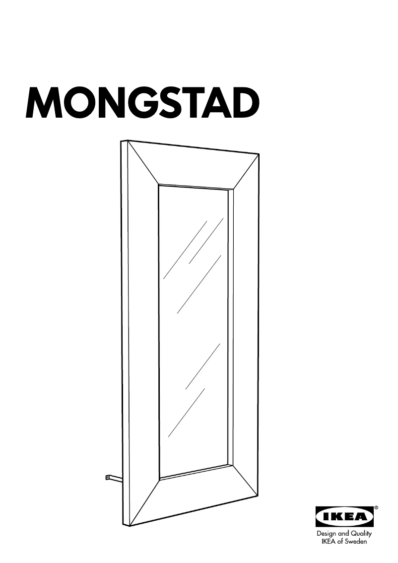 Página 1 del manual Manual de usuario Ikea MONGSTAD