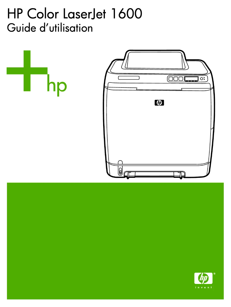 Página 1 del manual Manual de usuario HP LaserJet 1600