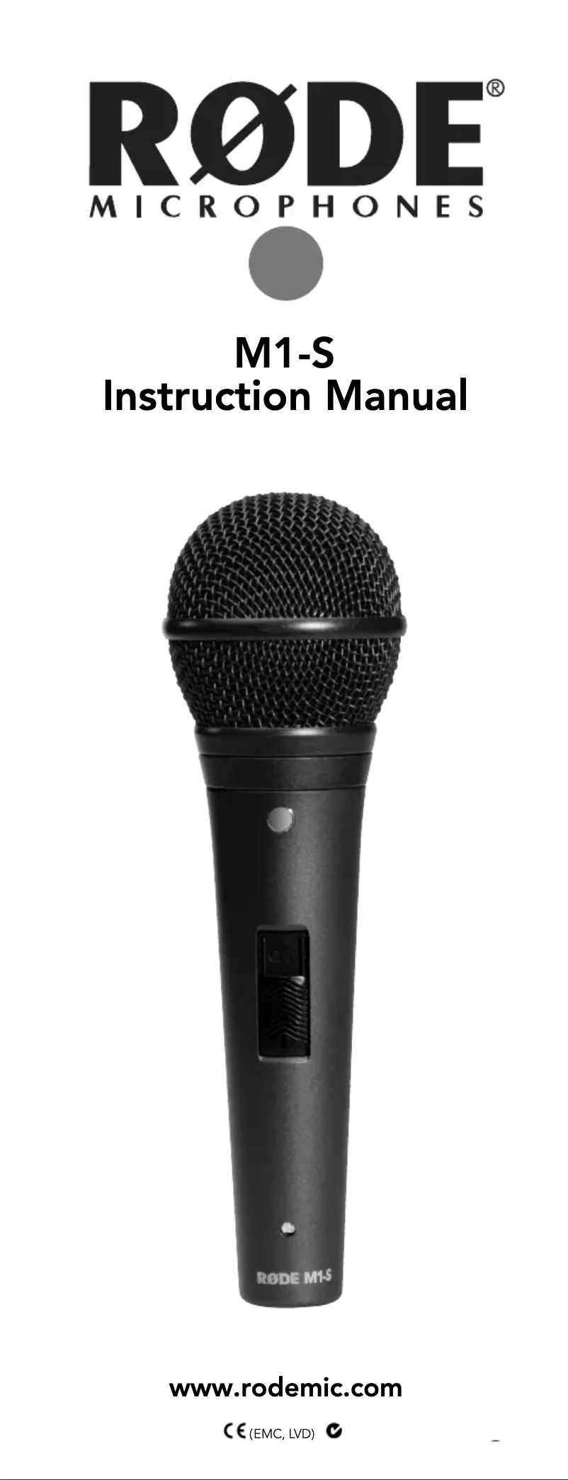 Imagen de la primera página del manual del dispositivo M1-S