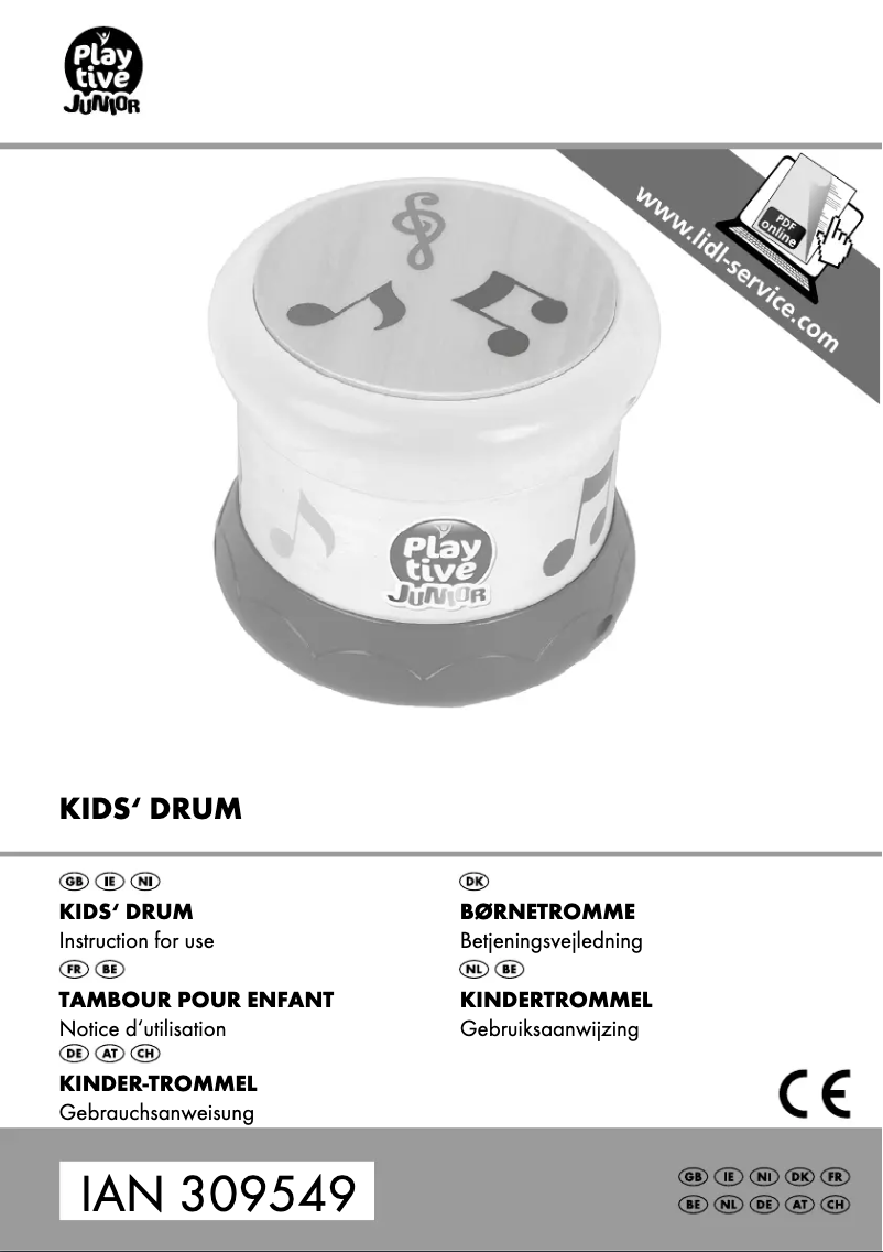 Imagen de la primera página del manual del dispositivo IAN 309549