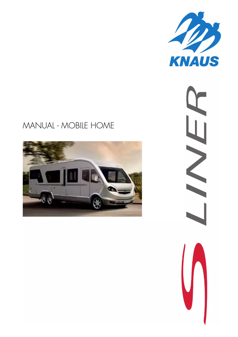 Imagen de la primera página del manual del dispositivo S-Liner (2008)