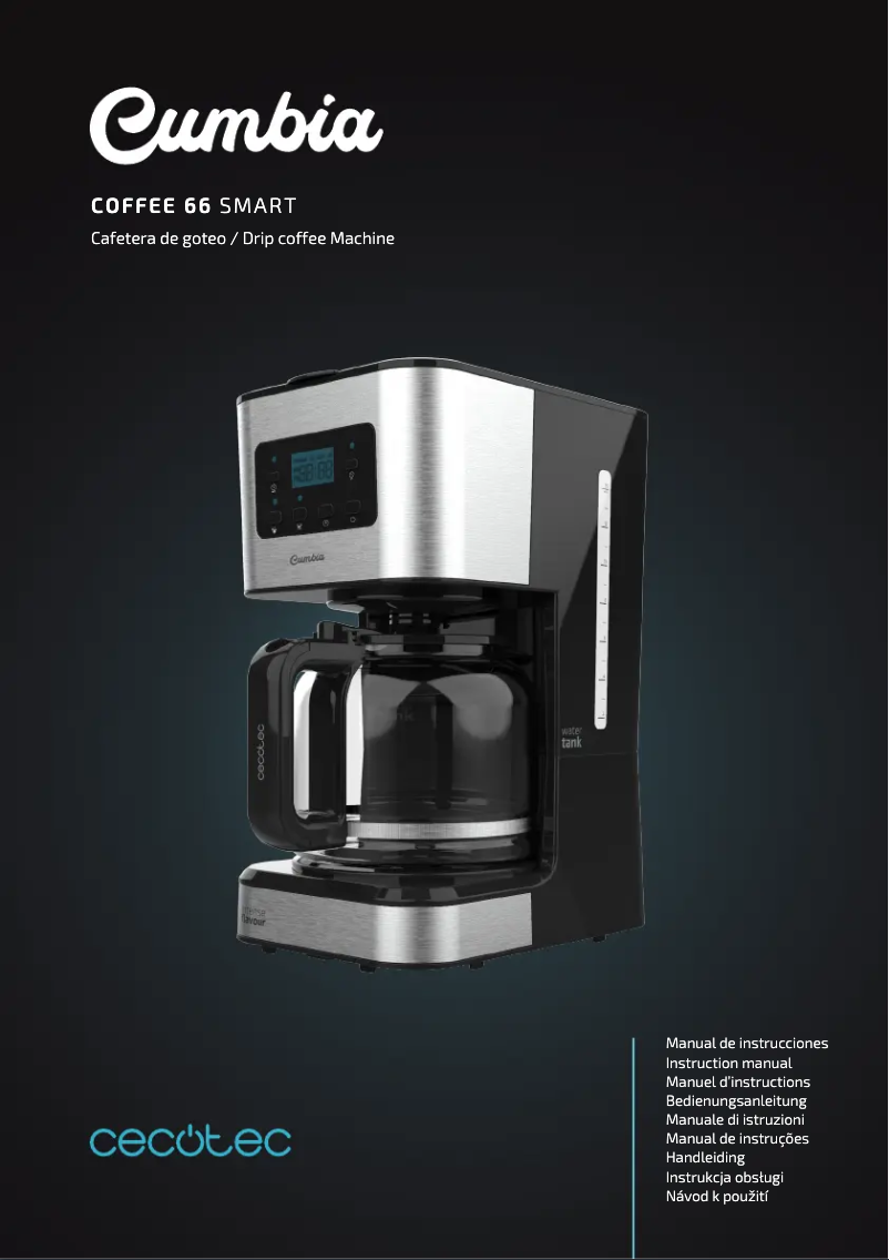 Página nº 1 - Manual de usuario Cecotec Coffee 66 Smart