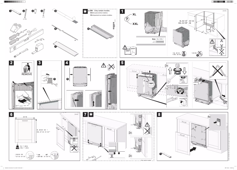 Imagen de la primera página del manual del dispositivo DFI664