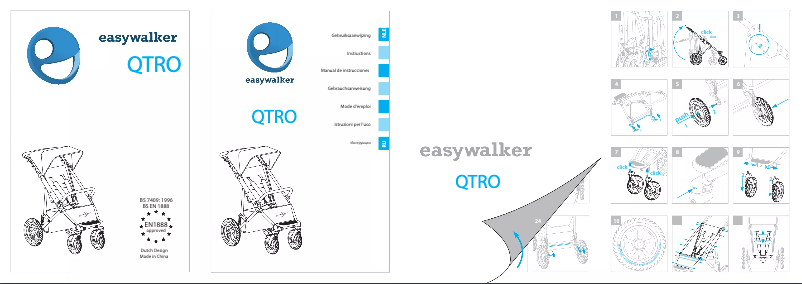 Página nº 1 - Manual de usuario Easywalker Qtro