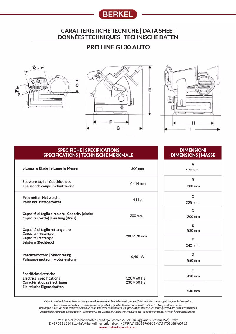 Imagen de la primera página del manual del dispositivo Pro Line GL30 Auto