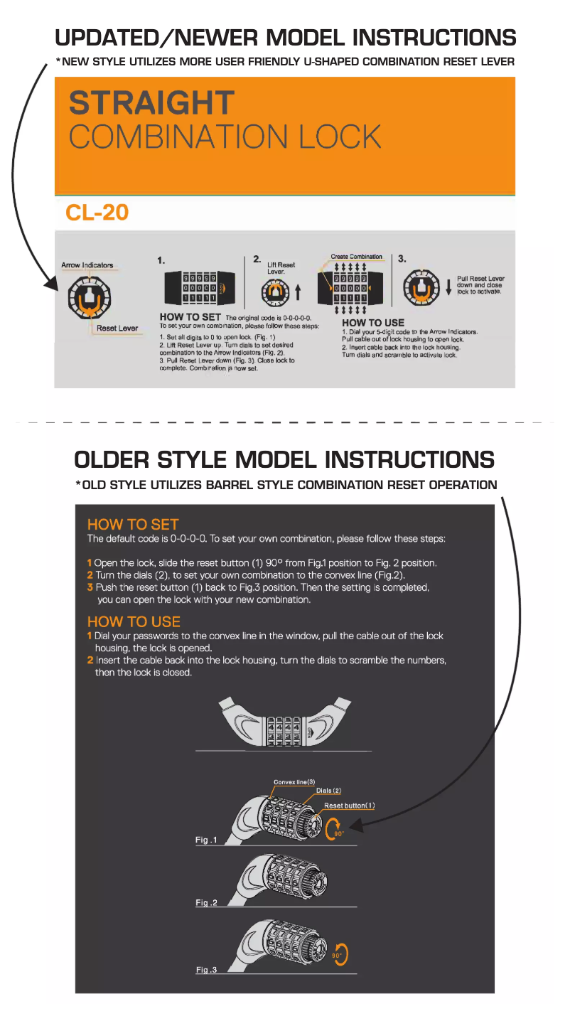 Imagen de la primera página del manual del dispositivo CL-20