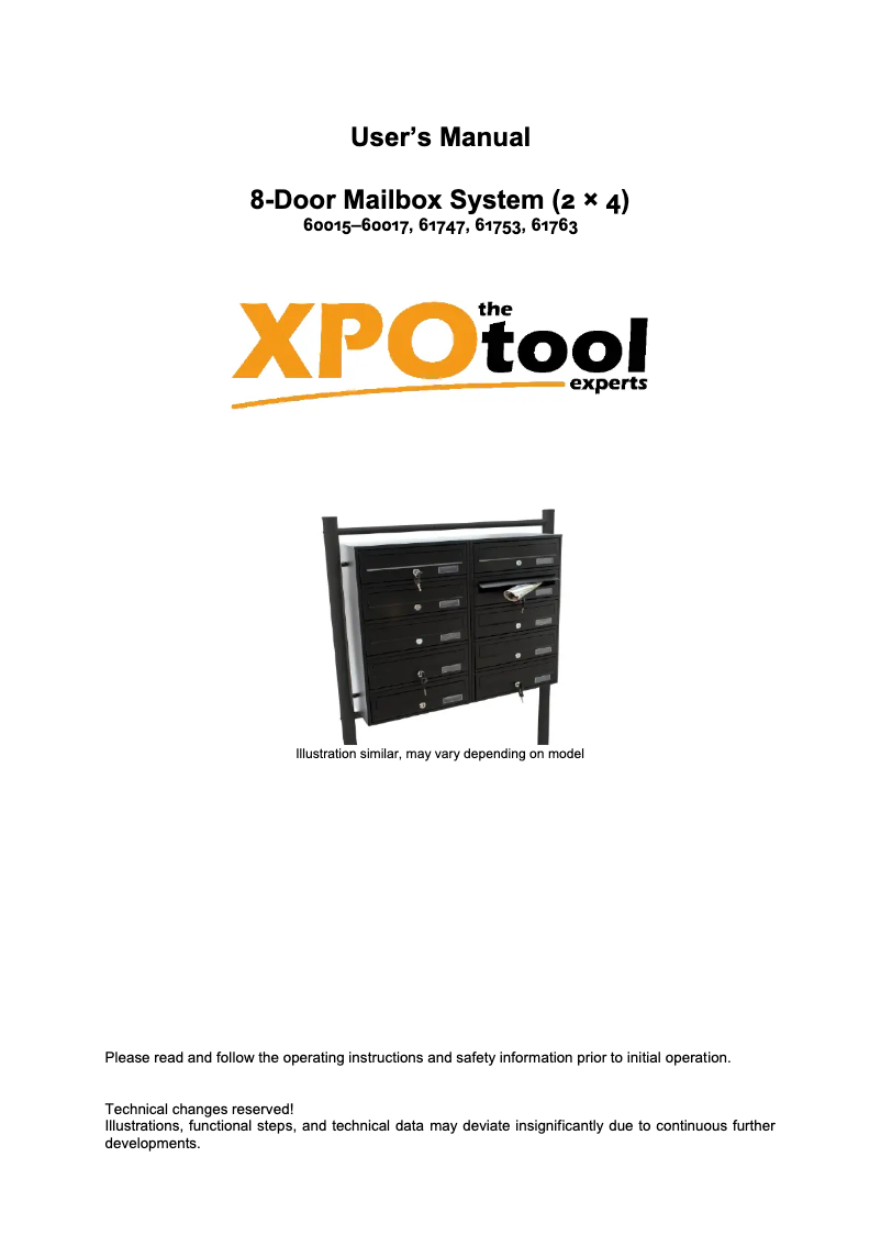 Página nº 1 - Manual de usuario WilTec 60015