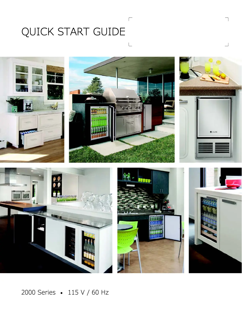 Imagen de la primera página del manual del dispositivo U-2218RGL