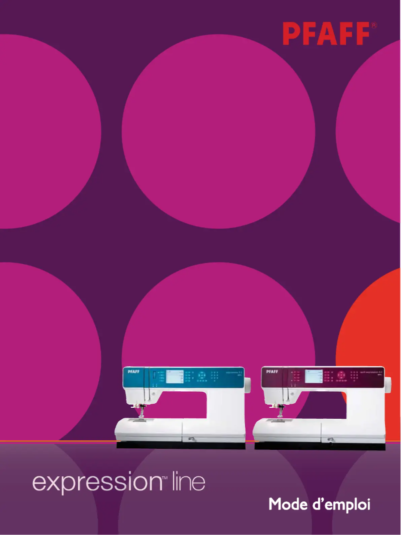 Página 1 del manual Manual de usuario Pfaff Select 4.2