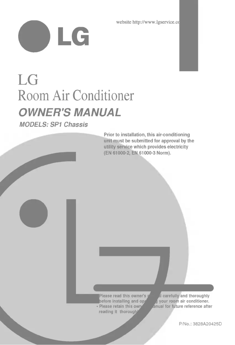 Página 1 del manual Manual de usuario LG LS-H096PWL1