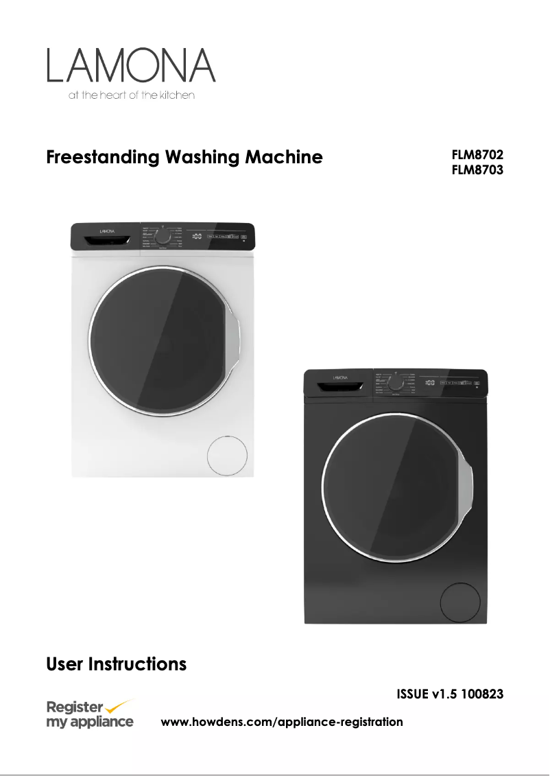 Imagen de la primera página del manual del dispositivo FLM8703