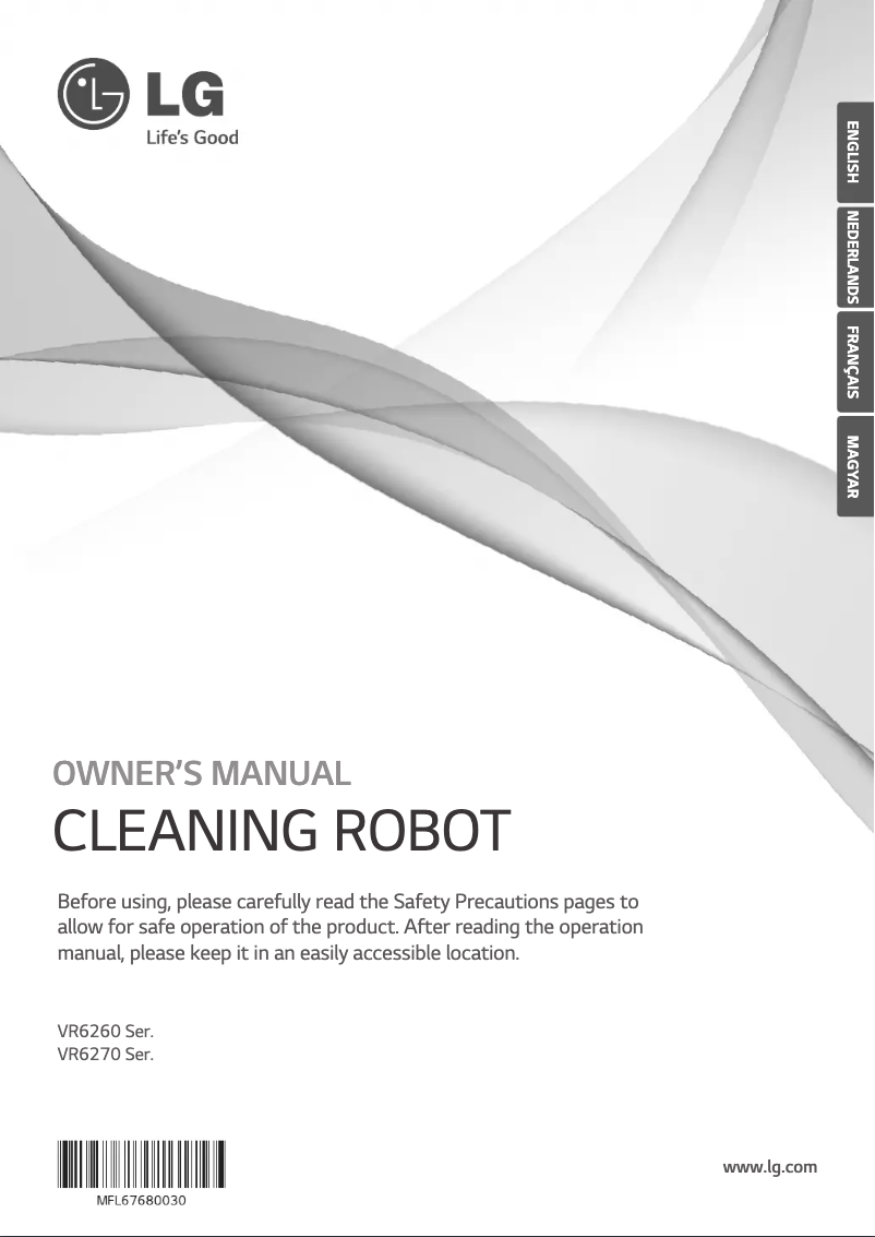 Página 1 del manual Manual de usuario LG VHOMBOT3